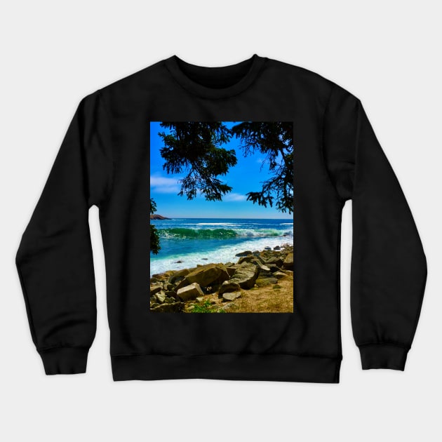 Schoodic peninsula, Maine Crewneck Sweatshirt by Dillyzip1202
